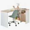 Bureau D'angle Liverpool Blanc - Vertbaudet -Enfant Meubles Boutique bureau dangle liverpool