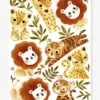 Stickers Animaux Savane Felidae LILIPINSO Bronze - Lilipinso -Enfant Meubles Boutique stickers animaux savane felidae lilipinso